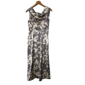 NWT Abercrombie & Fitch stretch satin faux wrap midi dress. Women’s MP